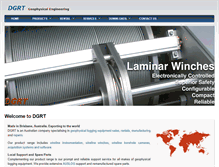 Tablet Screenshot of dgrt.com.au
